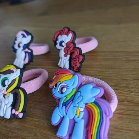 MY little pony elastic set lot of 5 pony elastic - Picture 2 of 4